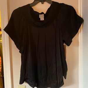 Silk off the shoulder too